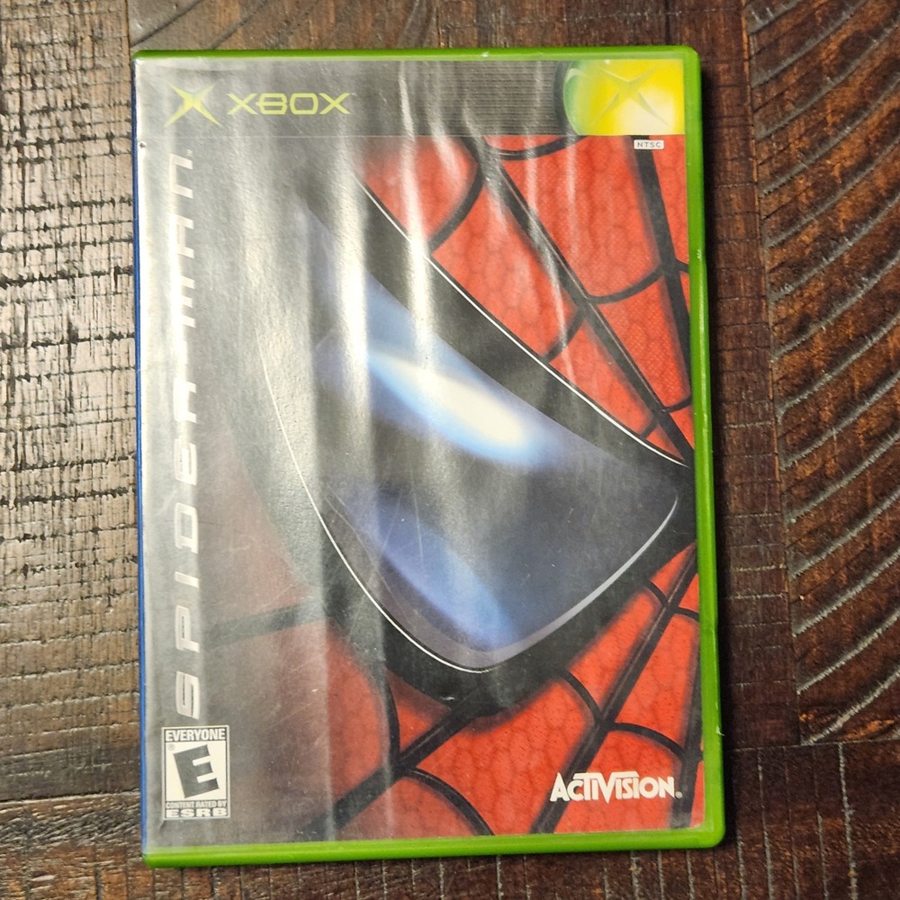 Spider-Man Xbox Original Video‎ Game Activision 2002 Marvel Comics Complete